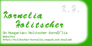 kornelia holitscher business card